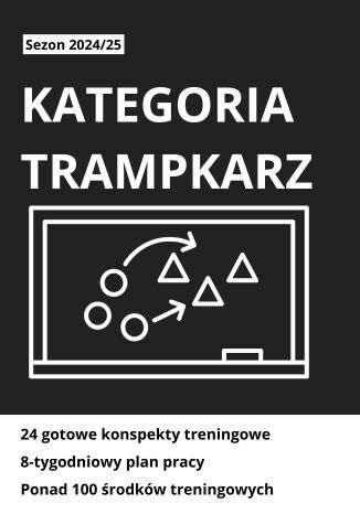 Konspekty treningowe trampkarz. 24 gotowe treningi Trening Dzieci 2.0. - okladka książki