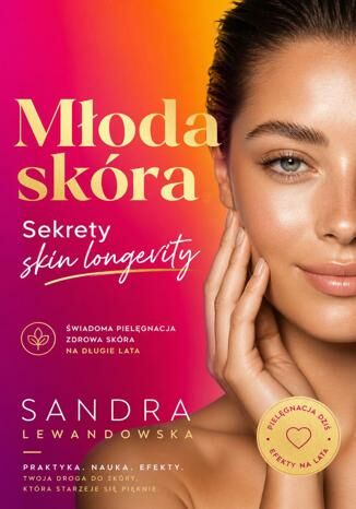 Młoda skóra na zawsze. Sekrety skin longevity Lena Exner - okladka książki