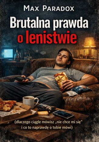 Brutalna prawda o lenistwie. Dlaczego ciągle mówisz Max Paradox - okladka książki