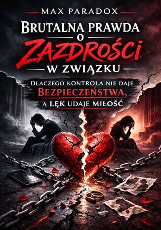 Brutalna prawda o zazdrości w związku - Dlaczego kontrola nie daje bezpieczeństwa, a lęk udaje miłość mAX pARADOX - okladka książki