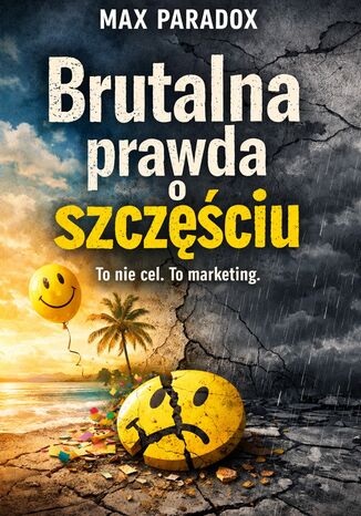 Brutalna prawda o szczęściu - To nie cel. To marketing Max Paradox - okladka książki