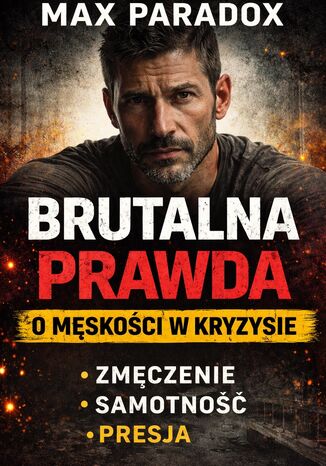 Brutalna prawda o męskości w kryzysie - Dlaczego jesteś zmęczony, choć wszystko "ogarnąłeś" - bez filtra, bez pocieszania, bez ściemy Max Paradox - okladka książki