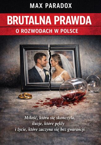 Brutalna prawda o rozwodach w Polsce - Miłość, która się skończyła, iluzje, które pękły i życie, które zaczyna się bez gwarancji Max Paradox - okladka książki