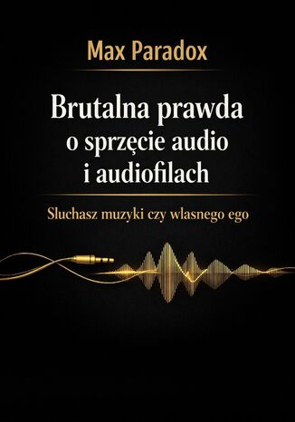 Brutalna prawda o sprzęcie audio i audiofilach. Słuchasz muzyki czy własnego ego Max Paradox - okladka książki