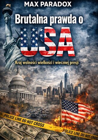 Brutalna prawda o USA. Kraj wolności, wielkości i wiecznej presji Max Paradox - okladka książki