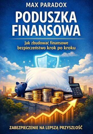 Poradnik budowania poduszki finansowej. Jak stworzyć finansowe bezpieczeństwo krok po kroku Max Paradox - okladka książki
