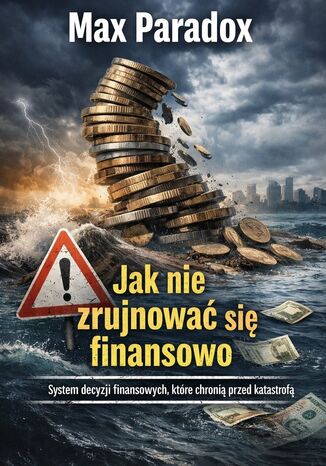 Poradnik jak nie zrujnować się finansowo. System decyzji finansowych, które chronią przed katastrofą Max Paradox - okladka książki