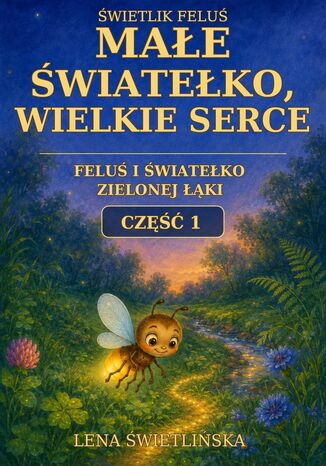 Świetlik Feluś. Małe światełko, wielkie serce. Feluś i światełko Zielonej Łąki. Część 1 Lena Świetlińska - okladka książki