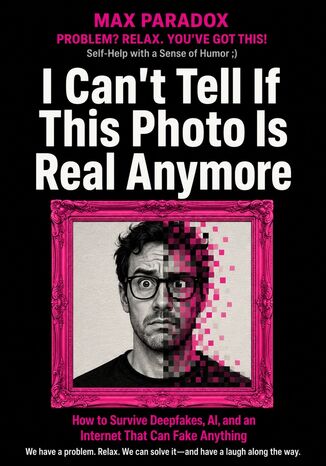 I Can't Tell If This Photo Is Real Anymore - How to Survive Deepfakes, AI, and an Internet That Can Fake Anything Max Paradox - okladka książki