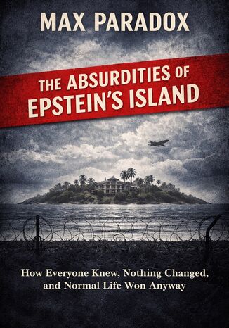 The Absurdities of Epstein\'s Island - How Everyone Knew, Nothing Changed, and Normal Life Won Anyway Max Paradox - okladka książki