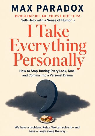 I Take Everything Personally - How to Stop Turning Every Look, Tone, and Comma into a Personal Drama Max Paradox - okladka książki