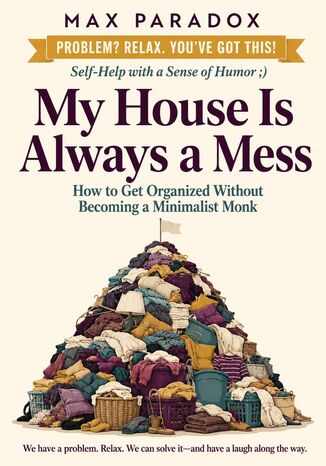 My House Is Always a Mess - How to Get Organized Without Becoming a Minimalist Monk Max Paradox - okladka książki