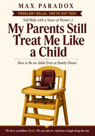 My Parents Still Treat Me Like a Child - How to Be an Adult Even at Family Dinner Max Paradox - okladka książki
