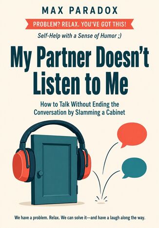 My Partner Doesn't Listen to Me - How to Talk Without Ending the Conversation by Slamming a Cabinet Max Paradox - okladka książki