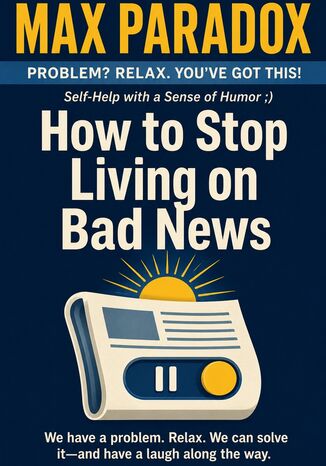 How to Stop Living on Bad News Max Paradox - okladka książki