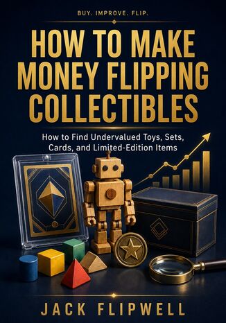 How to Make Money Flipping Collectibles - How to Find Undervalued Toys, Sets, Cards, and Limited-Edition Items Jack Flipwell - okladka książki