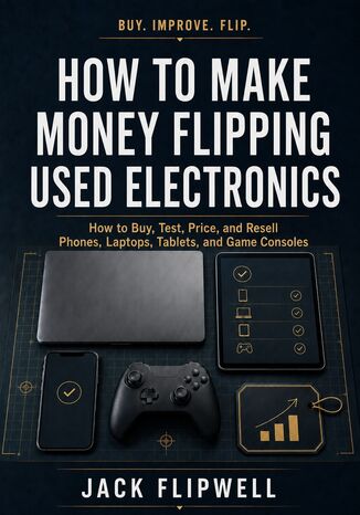 How to Make Money Flipping Used Electronics - How to Buy, Test, Price, and Resell Phones, Laptops, Tablets, and Game Consoles Jack Flipwell - okladka książki