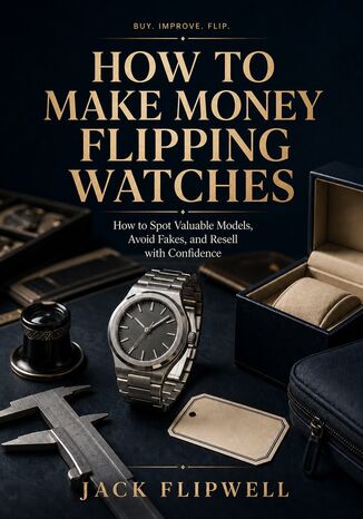How to Make Money Flipping Watches - How to Spot Valuable Models, Avoid Fakes, and Resell with Confidence Jack Flipwell - okladka książki
