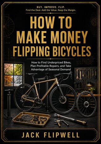 How to Make Money Flipping Bicycles - How to Find Underpriced Bikes, Plan Profitable Repairs, and Take Advantage of Seasonal Demand Jack Flipwell - okladka książki