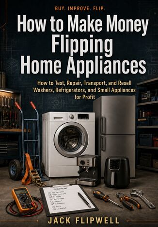 How to Make Money Flipping Home Appliances - How to Test, Repair, Transport, and Resell Washers, Refrigerators, and Small Appliances for Profit Jack Flipwell - okladka książki