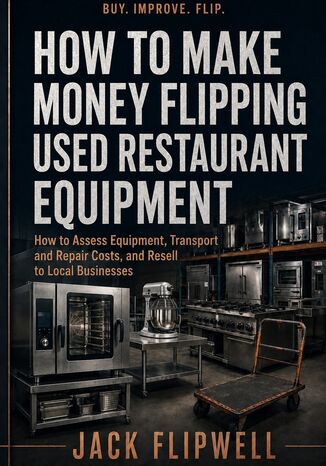 How to Make Money Flipping Used Restaurant Equipment - How to Assess Equipment, Transport and Repair Costs, and Resell to Local Businesses Jack Flipwell - okladka książki