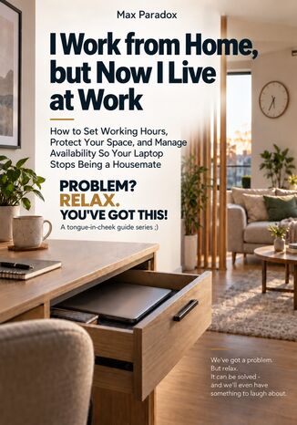 I Work from Home, but Now I Live at Work - How to Set Working Hours, Protect Your Space, and Manage Availability So Your Laptop Stops Being a Housemate Max Paradox - okladka książki