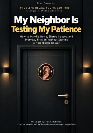 My Neighbor Is Testing My Patience - How to Handle Noise, Shared Spaces, and Everyday Friction Without Starting a Neighborhood War Max Paradox - okladka książki