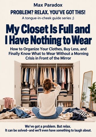My Closet Is Full and I Have Nothing to Wear - How to Organize Your Clothes, Buy Less, and Finally Know What to Wear Without a Morning Crisis in Front of the Mirror Max Paradox - okladka książki