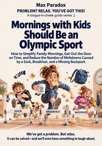Mornings with Kids Should Be an Olympic Sport - How to Simplify Family Mornings, Get Out the Door on Time, and Reduce the Number of Meltdowns Caused by a Sock, Breakfast, and a Missing Backpack Max Paradox - okladka książki