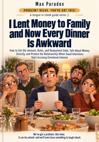 I Lent Money to Family and Now Every Dinner Is Awkward - How to Set the Amount, Rules, and Repayment Date, Talk About Money Directly, and Protect the Relationship When Good Intentions Start Accruing Emotional Interest Max Paradox - okladka książki