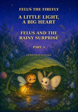 Feluś the Firefly. A Little Light, a Big Heart - Feluś and the Rainy Surprise - Part 5 Lena Świetlińska - okladka książki