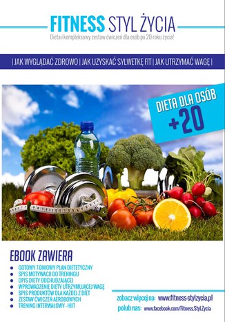 FITNESS STYL ŻYCIA po 20 roku życia Concept sp. z o.o. - okladka książki